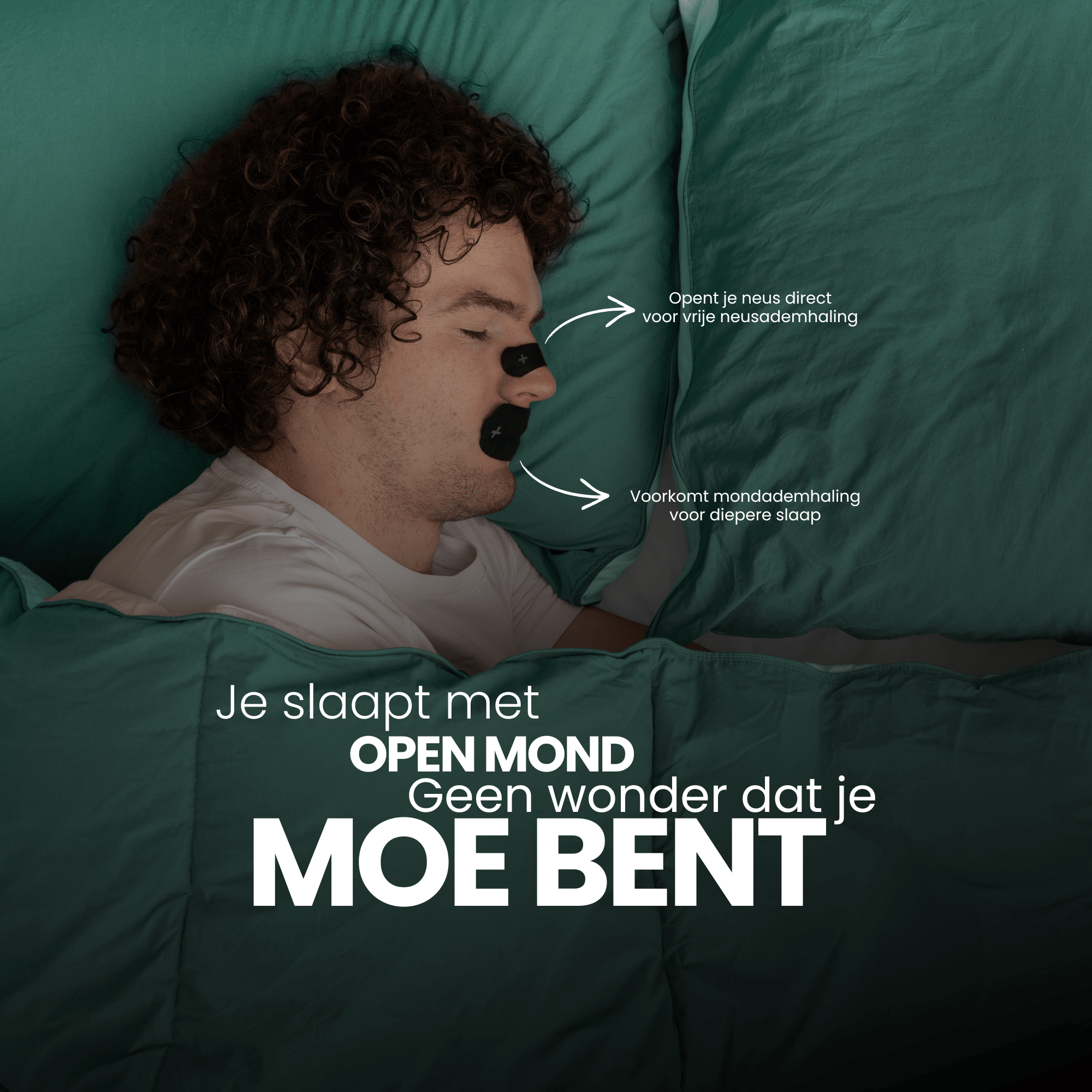 HRSTL+ Sleep Combideal - Mondtape & Neusstrips - HRSTL+