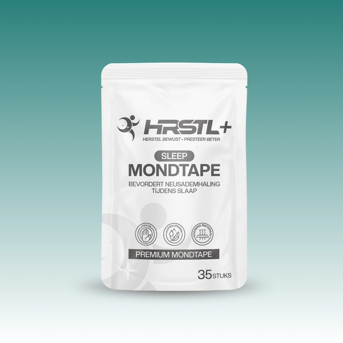 HRSTL+ Mondtape | 35 Stuks | Dieper Slapen - HRSTL+