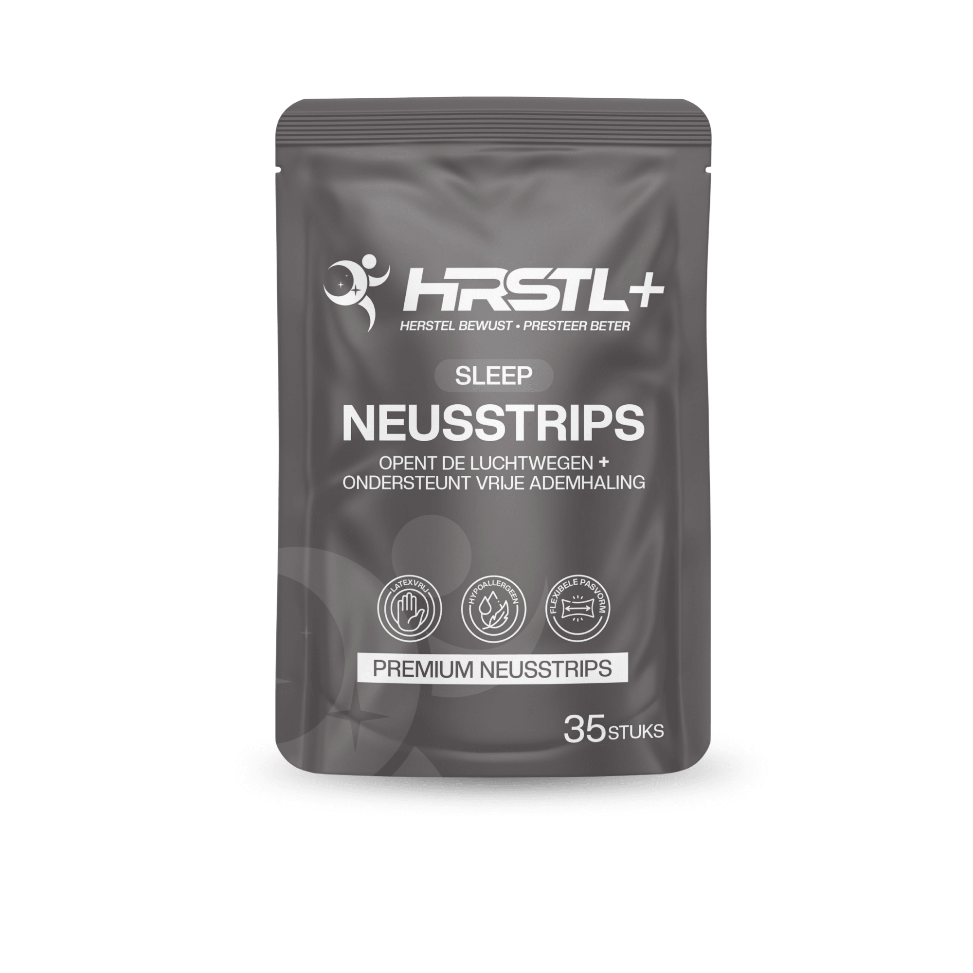 HRSTL+ Neusstrips tegen Snurken – Beter Ademen tijdens Slaap – 35 Stuks – SLEEP - HRSTL+